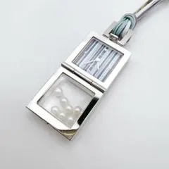 ミキモト✳️パール 透かしチャーム付き アナログ腕時計 稼働品　本真珠 ミキモト✳️パール 透かしチャーム付き アナログ腕時計 稼働品 本真珠