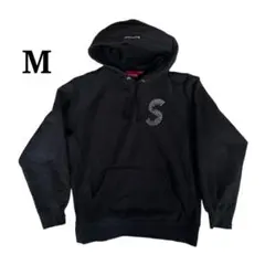 古着・Supreme small box logo S hoodie 黒 M