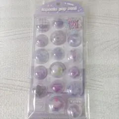 カプセルポップシール ボンボンドロップシール シール シール帳 カプセルシール