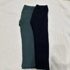 ユニクロ　リブレギンス　100 2着