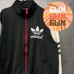 US古着◆アディダス トレフォイルロゴ トラックジャケット メンズXL