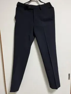 感動パンツ　ウエスト73cm、レングス76cm UNIQLO ネイビー