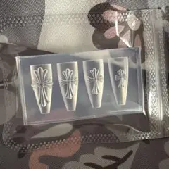 クロス シリコンモールド　十字架　ネイル パーツ　シリコン　モールド デコ