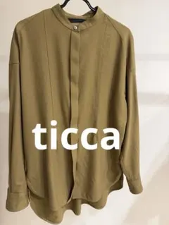 TICCA ノーカラー　シャツのサムネイル