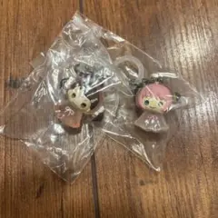 スパイファミリー　めじるしアクセサリー アーニャ ベッキー ガチャガチャ