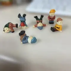 ミニチュア 小人 フィギュア 6体セット 置物のサムネイル