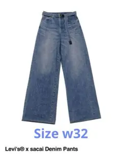 Levi's® x sacai Denim Pants Blue 2 (w32)