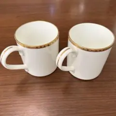 ティファニー ゴールドバンド マグカップ 2個セット