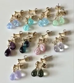 しずくピアス　まとめ売り