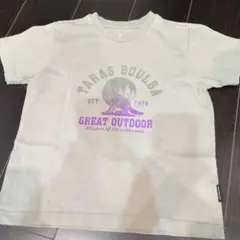 TARAS BOULBA グレートアウトドア Tシャツ　ウルフプリント