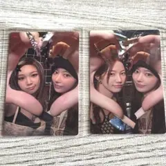 LE SSERAFIM DIFFERENT ユニット トレカ ２枚セット