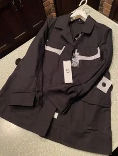 【新品・未着用】ユニクロ　プラスj コットンリネン　サファリジャケット（Ｌ）