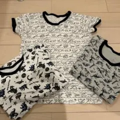 恐竜デザインTシャツ3枚セット 130 綿100