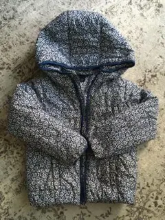 baby GAP/花柄ダウンジャケット/110