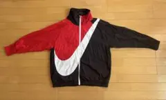 Nike ナイロンジャケット S 赤/黒/白