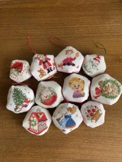 クリスマス 刺繍