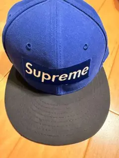 Gore-Tex Supreme BOXロゴキャップ 青黒 ゴアテックスのサムネイル