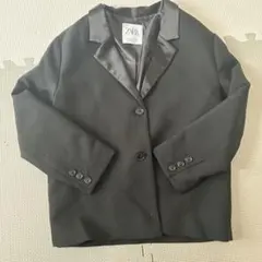 ZARA キッズ フォーマルジャケット ブラック 140cmのサムネイル