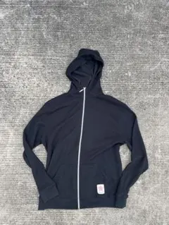 ブラック フルジップパーカー LLサイズ