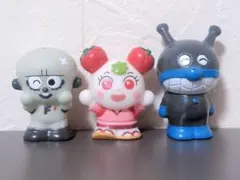 アンパンマン　フィギュア　指人形　3種類セット
