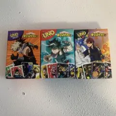 マクドナルド　ハッピーセット　UNO ヒロアカ　緑谷出久　轟　爆豪　3種セット