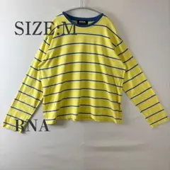 ボーダーBIGロンT RNA 目立った傷汚れなし M ゆるだぼ 古着 ストリート