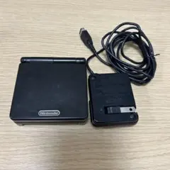 【動作確認済み】ゲームボーイアドバンス　SP ブラック 本体　充電器付き