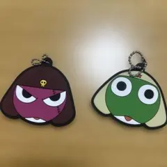 一番くじ　ケロロ軍曹　J賞　ラバーチャーム　ケロロ　ギロロ　2点