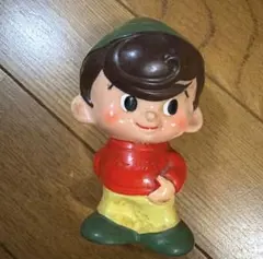第一銀行　スター坊や　ソフビ　貯金箱　昭和レトロ