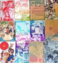 ONE PIECE、H×H、デジモン、など同人便箋2000～2001年55枚 - メルカリ