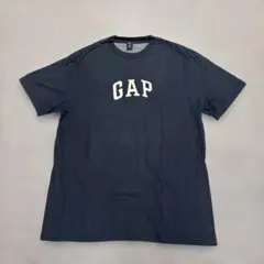 OLD GAP オールドギャップ Tシャツ ロゴ入り ネイビー Mサイズのサムネイル