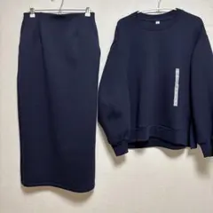 GU パフスウェット　プルオーバーとスカートのセット　試着のみ