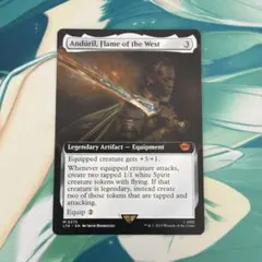 MTG 西方の焔、アンドゥーリル 英語 foil - メルカリ