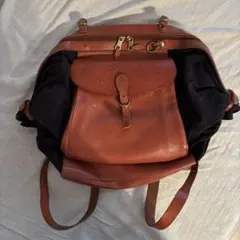 IL BISONTE リュック レザー キャンバスのサムネイル