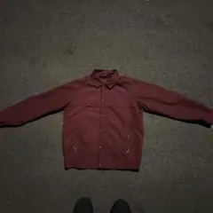 CLIFTONDALE バーガンディ ナイロンジャケット