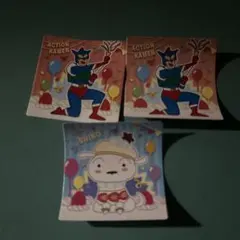 チョコビ20周年　クレヨンしんちゃん　シールまとめ売り　アクション仮面　シロ