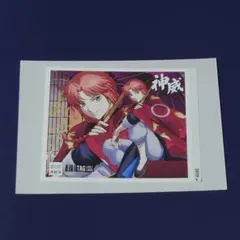 新劇場版 銀魂 -吉原大炎上-　オリジナルラベル缶のラベル（ステッカー）　神威②