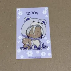 黒川イザナ ファボテリア ノベルティ 特典 ミニキャラぷっくりカード
