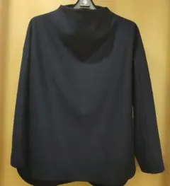 美品 URBAN RESEARCH ボトルネック 38 ウール100% 濃紺のサムネイル