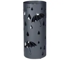 SONGMICS 傘立て おしゃれ スリム かわいい水受けトレイ付LUC23AG