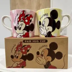 ミッキー＆ミニー ペアマグカップセット