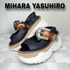 メゾン ミハラヤスヒロ 厚底 プラットフォームサンダル 美品 37 23.5cmのサムネイル