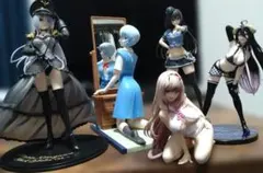 美少女フィギュアまとめ売り5体セット