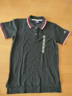 Champion 黒ポロシャツ 160サイズ