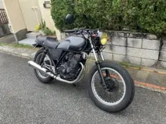 GS400 先代製作 川口三段シート ノーマル40㎝ ゴールド赤縁 鉄板ベース 