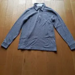 Srixon チェック柄 長袖ポロシャツ L秋冬用