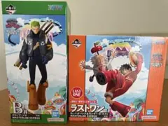 一番くじ ワンピース ラストワン賞 Dr.ベガパンク＆ルフィ　B賞ゾロ　セットのサムネイル