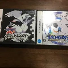 任天堂DSソフト ポケットモンスター／ソウルシルバーとブラック