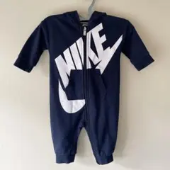 Nike フード付ロンパース 6M ネイビーブルー