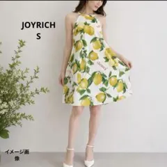 JOYRICH JOYRICH レモン柄 ホルターネック ワンピース S 総柄のサムネイル